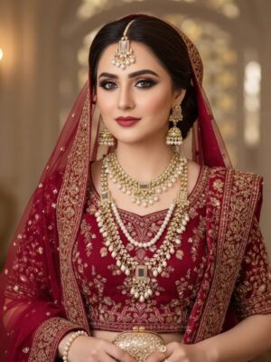 Sunahri Wear I Online Kundan Artificial Jewelry Wholesale Shopping Kundan Jewelry Bridal Set