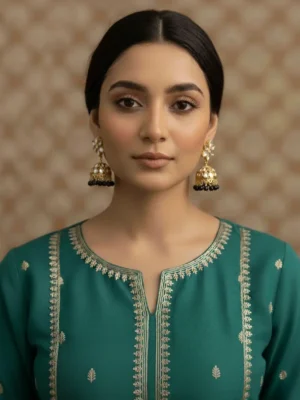 Sunahri Wear I Online Kundan Artificial Jewelry Wholesale Shopping Kundan jhumka earrings